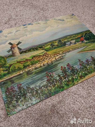 Картина маслом пейзаж