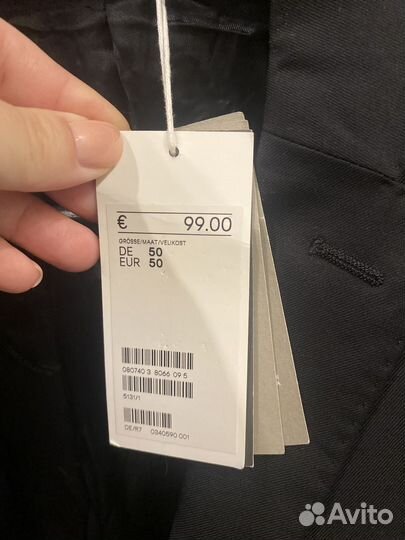 Пиджак h&m новый шерсть