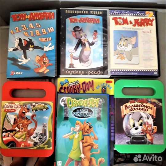 Мультики DVD, Дисней, Россия, сказки, кино от