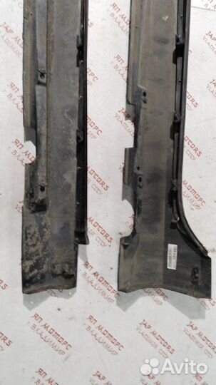 Накладка на порог наружная Volvo V60 универсал