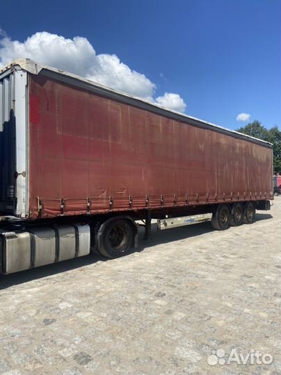 Полуприцеп тентованный Krone SDP27, 2004