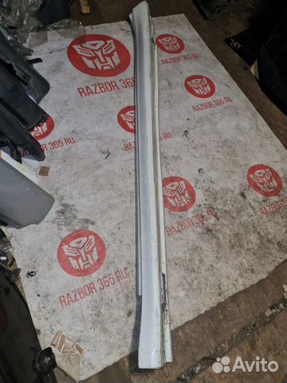 Накладка на порог правая Porsche Panamera 970 4.8T