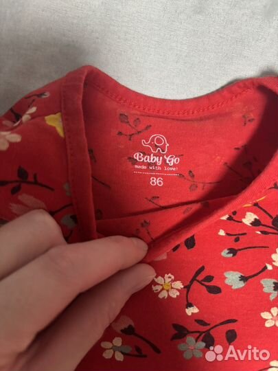 Платье для девочки 86