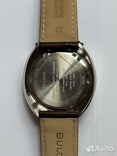 Часы bulova 98B390; bullhead