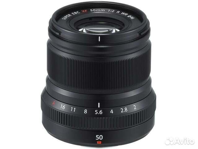 Объектив Fujifilm Fujinon XF 50mm f/2 R WR Black Н