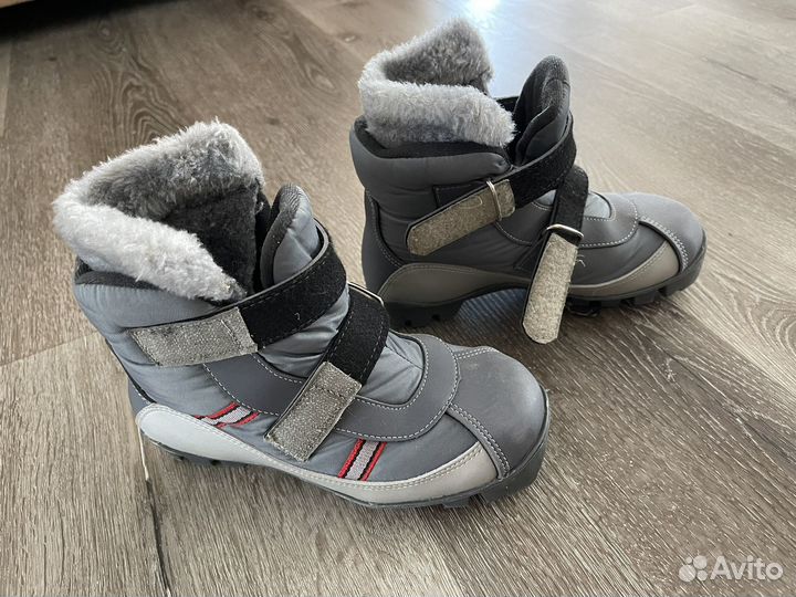 Лыжные ботинки детские 34