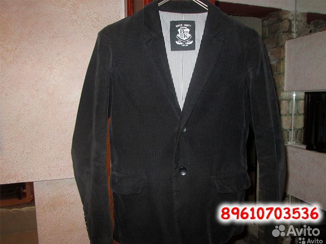 Вельветовый пиджак