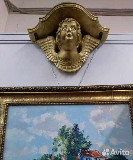 Консоль. Полочка. Полка настенная. Ангел