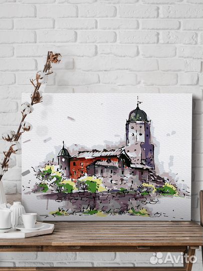 Картина по номерам 