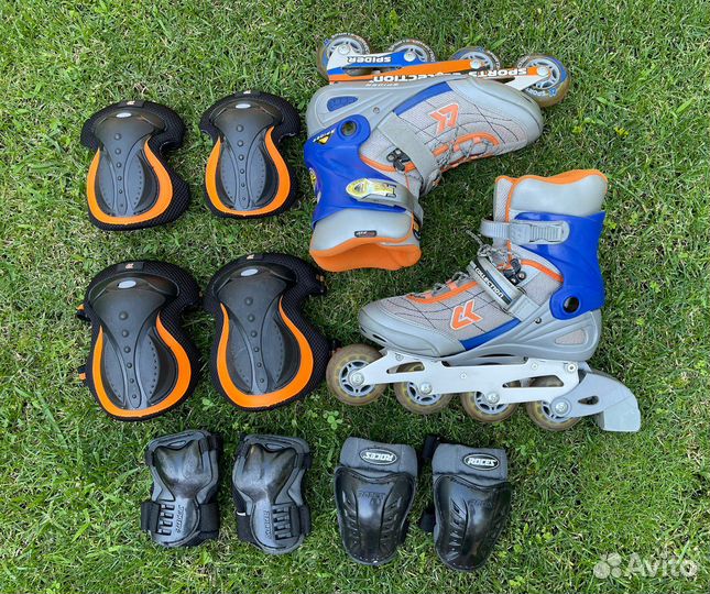 Роликовые коньки ск (спортивная коллекция) spider