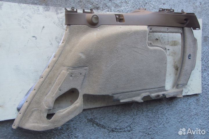 Обшивка багажника на Porsche Cayenne 2003-2010