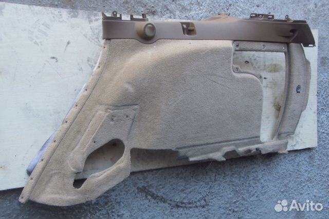 Обшивка багажника на Porsche Cayenne 2003-2010