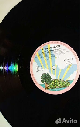 King Crimson Larks' Tongues In Aspic Germ