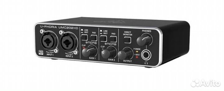Звуковая карта behringer UMC202HD