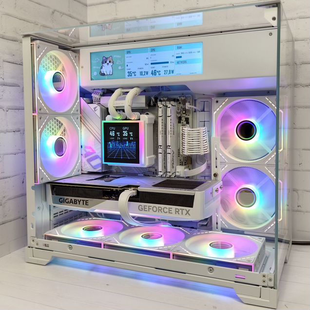 Игровой пк Ryzen 7 9800x3D RTX 5070Ti 2Tb SSD