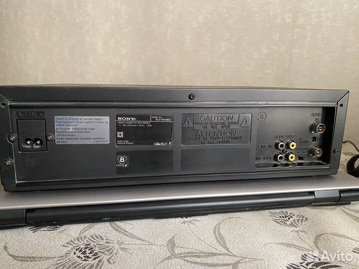 Видеомагнитофон sony SLV-E400EE