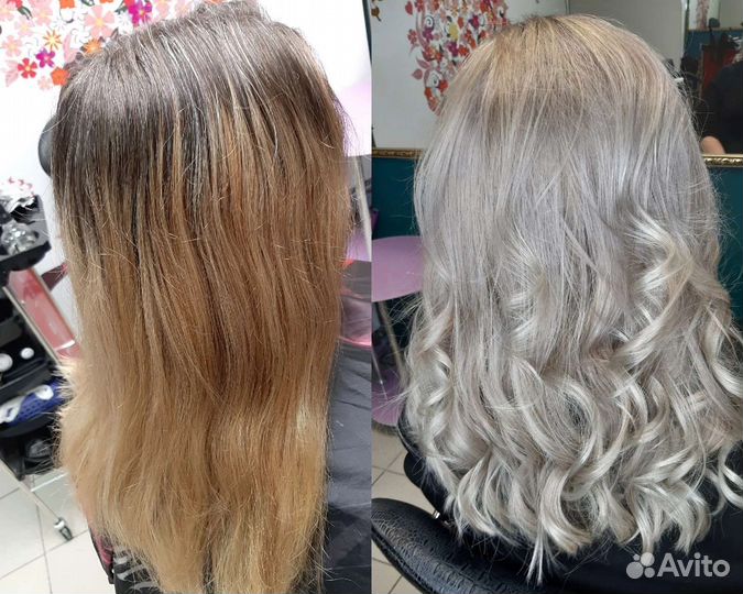 Окрашивание волос