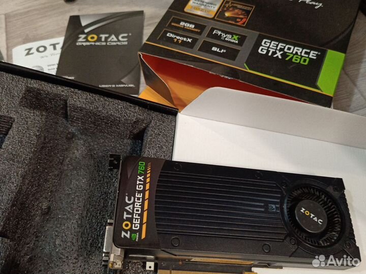 Видеокарта gtx 760 2gb