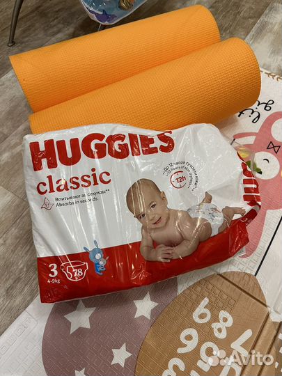Подгузники хагис 3