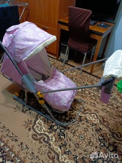 Коляска санки