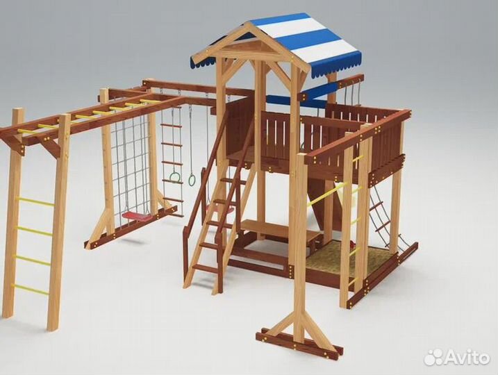 Детская игровая площадка для улицы зима - лето