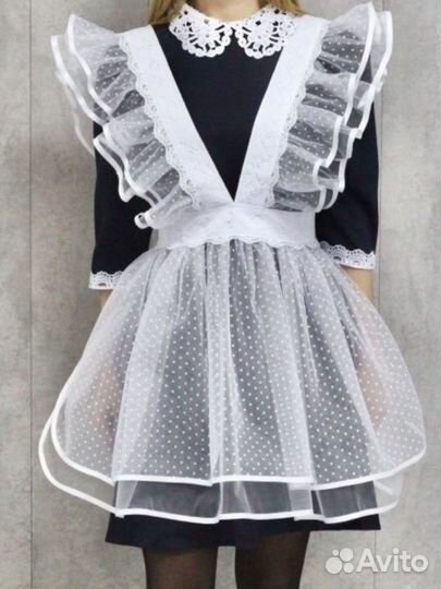 Школьный фартук на выпускной