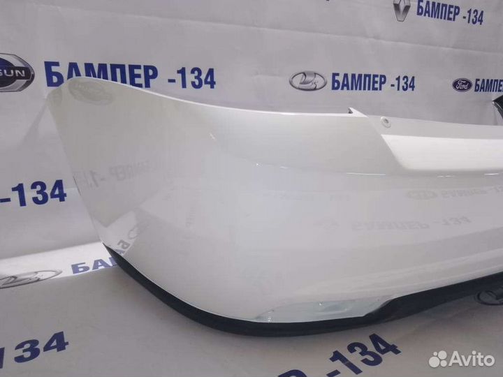 Бампер задний Лада Приора Хэтчбек Белое облако-240