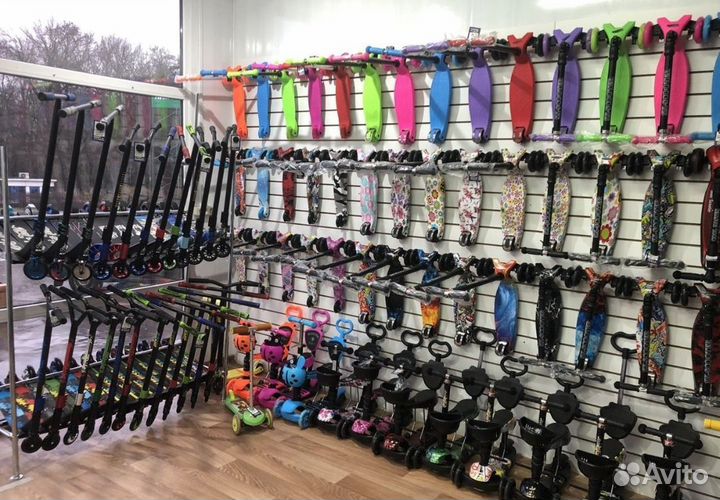 Трехколесный самокат