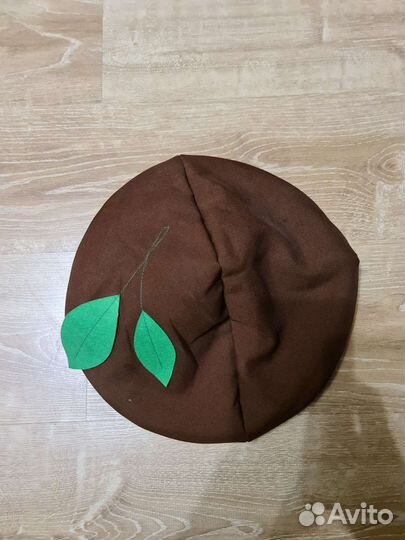 Детская шапочка грибочек