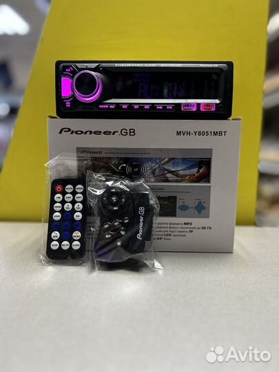 Автомагнитола Pioneer с bluetooth (отличный звук)