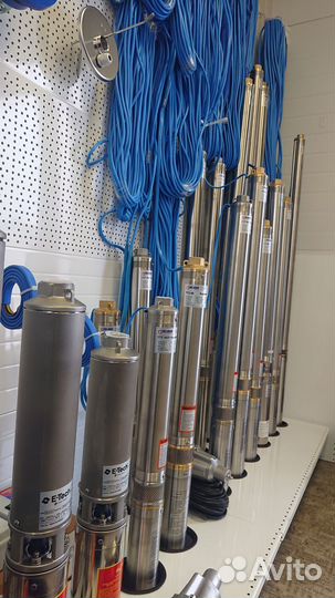 Глубинный погружной насос для скважины