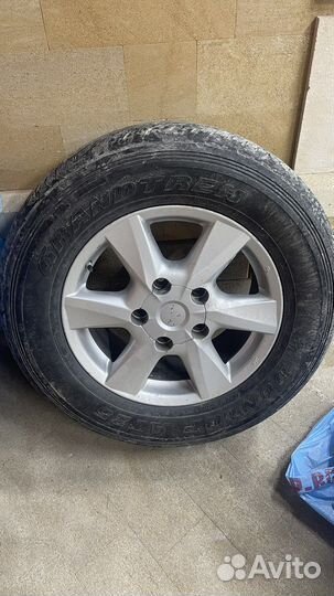 Колеса на Lexus LX 570, Toyota Land cruiser 200