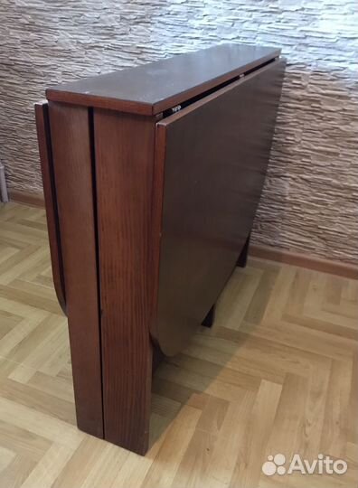 Стол-книжка раскладной деревянный