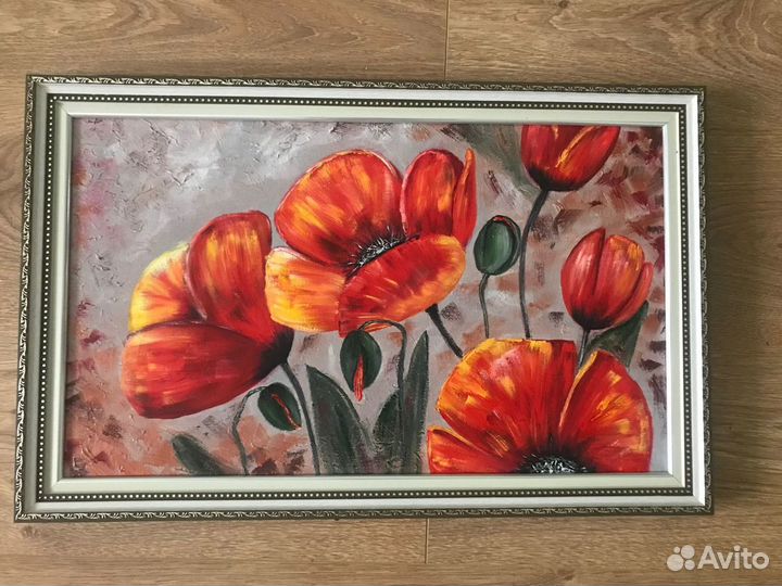 Картина маслом на холсте 