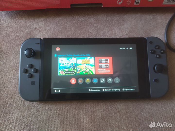 Nintendo switch 2 ревизия + 2 игры