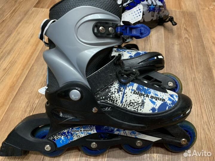 Ролики Black Aqua
