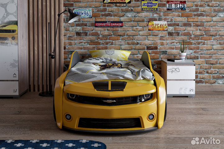 Кровать машина