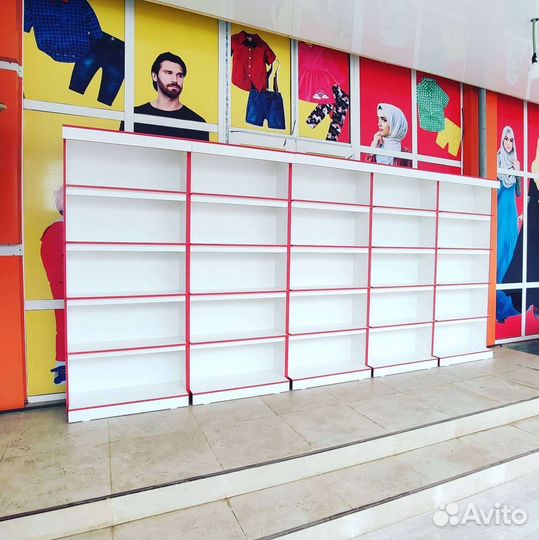 Полки стеллажи для магазина