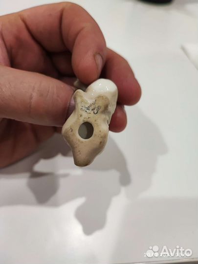 Фарфоровые статуэтки,собака лфз