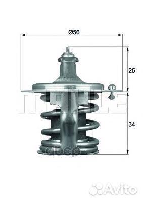 Термостат subaru forester 2.0 2002 TX7978D Mahl