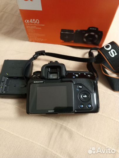 Фотоаппарат SonyA450+объектив TamronAF18-200+сумка