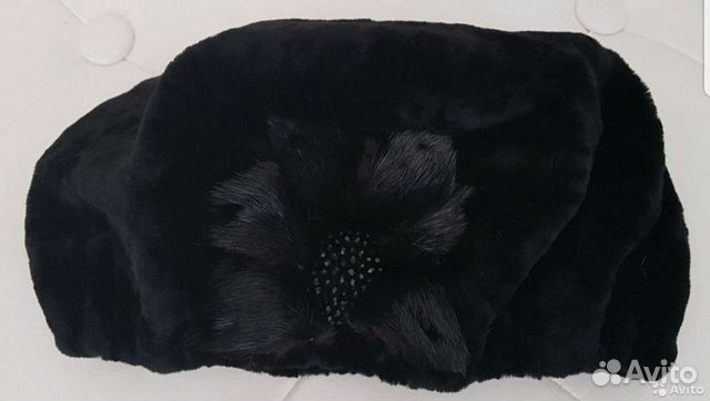 Берет из натурального меха, новый