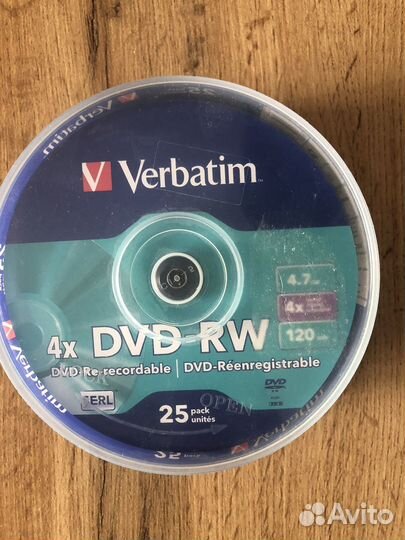 Набор дисков dvd rw