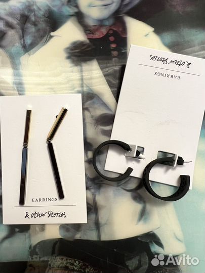 Брендовая бижутерия оthеr stоriеs серьги