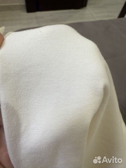 Футболка молочная оверсайз