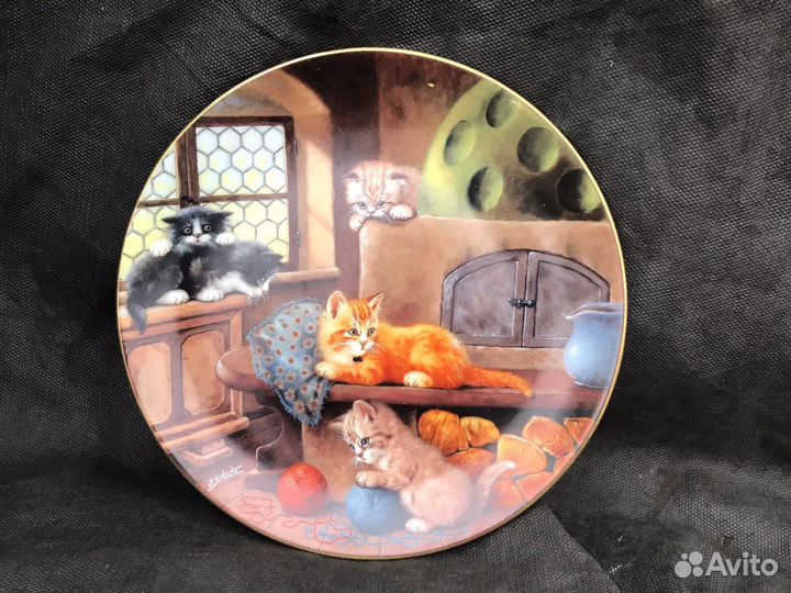 Коты котята тарелка Германия