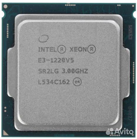 Intel Xeon E3-1220V6 LGA1151