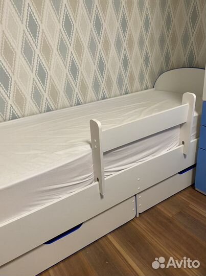 Детская кровать+матрас