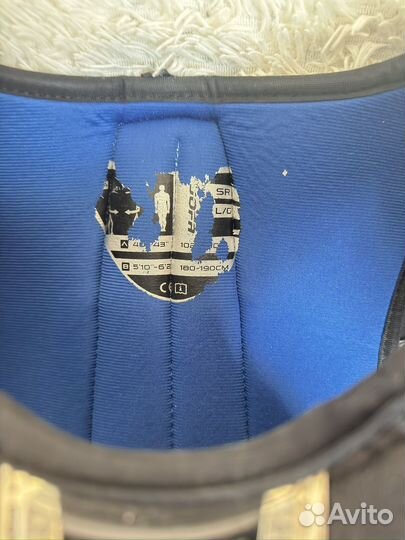 Нагрудник хоккейный sr m reebok 7K