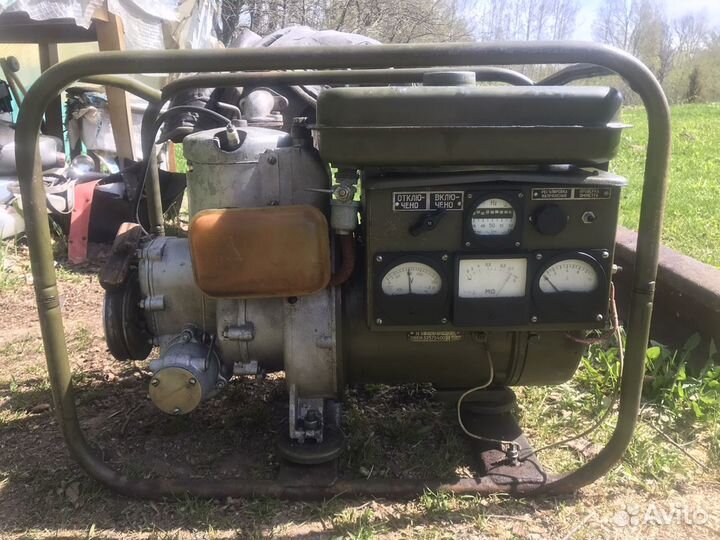 Бензиновый генератор СССР